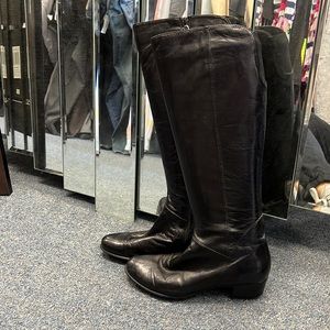 💜Everbody by BZ Moda Black Leather Boots 36.5 (about a 5.5-6)